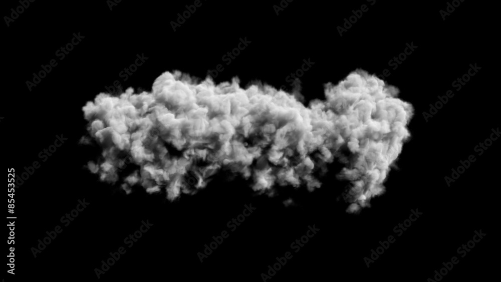 beautiful storm cloud isolated on black background with alpha beautiful storm cloud isolated on black background with alpha