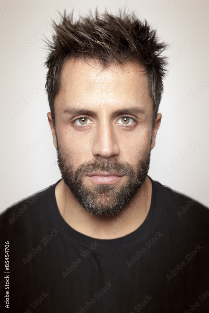 bearded man bearded man