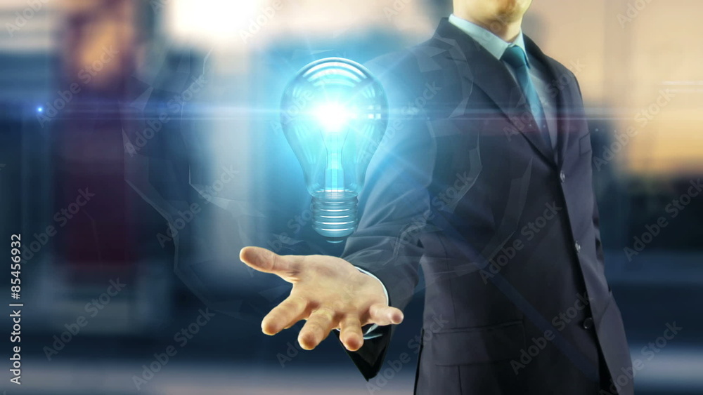 Business man idea concept
