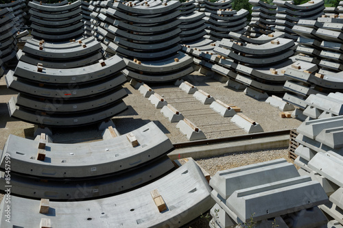 Tübbing für Tunnelbau