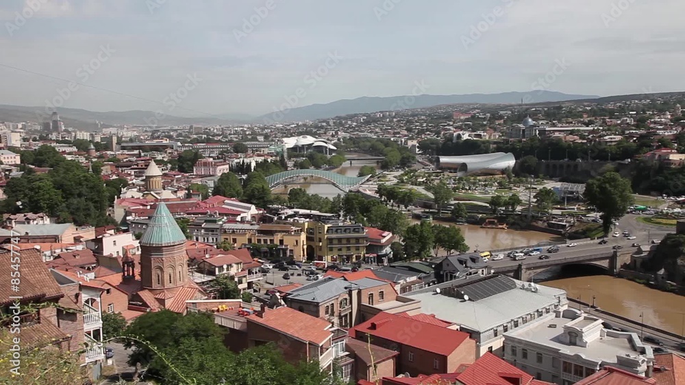 Panoramic view of Tbilisi town early in the morning. Georgia
Panoramic view of Tbilisi town early in the morning. Georgia