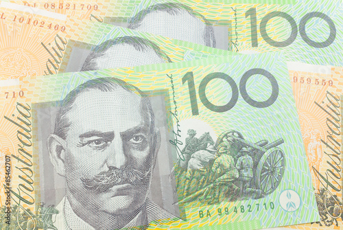 Wallpaper Mural Australia dollar, bank note of Australia. Torontodigital.ca