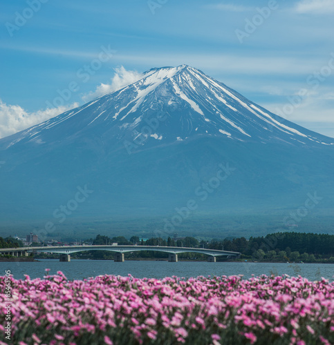 Beautiful view of Fujisan at Kawaguchiko, Yamanashi, JP © supasakp