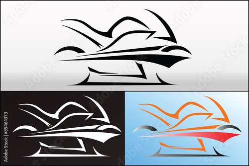 Motorbike logo design 2