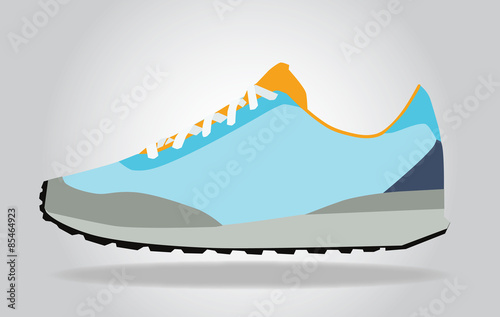 Runing Shoes vector