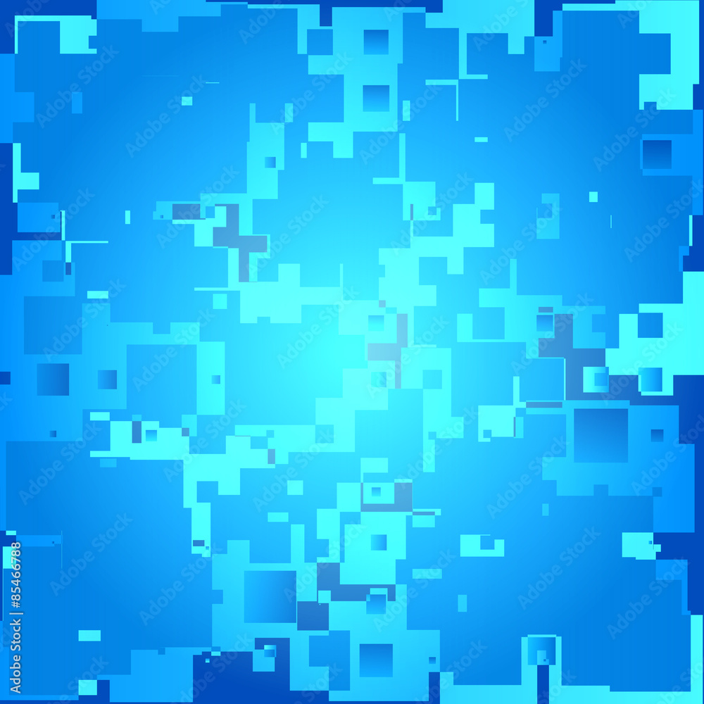blue background squares