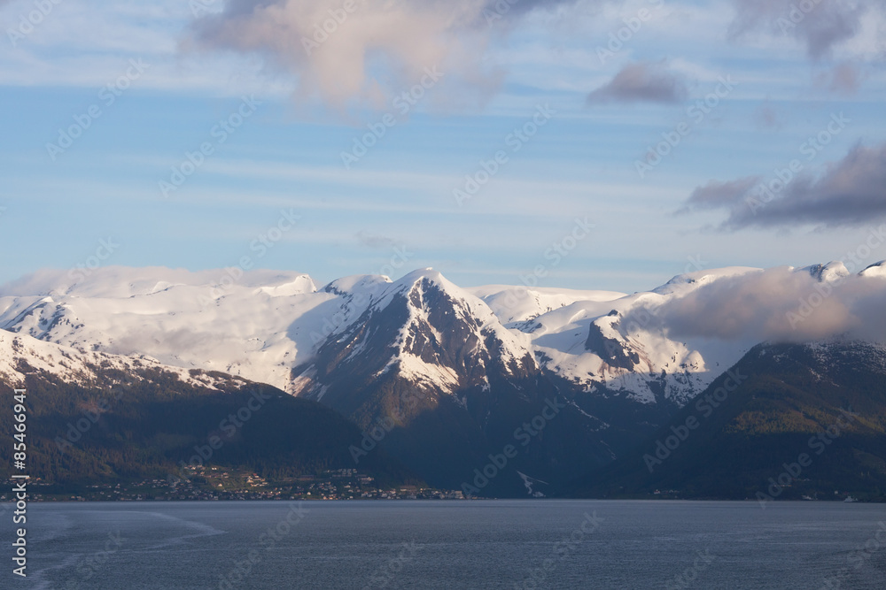 The beautiful Sognefjord, Norway The beautiful Sognefjord, Norway
