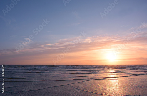 Sonnenuntergang Nordsee