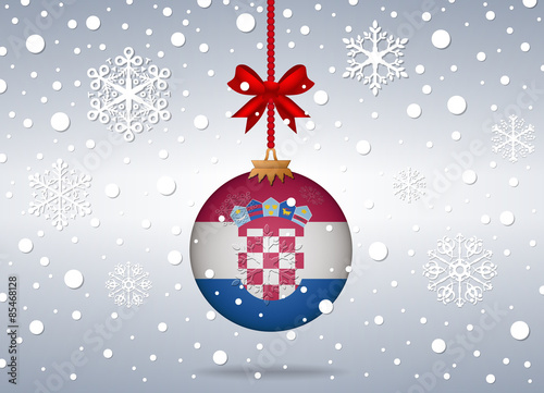 christmas background croatia