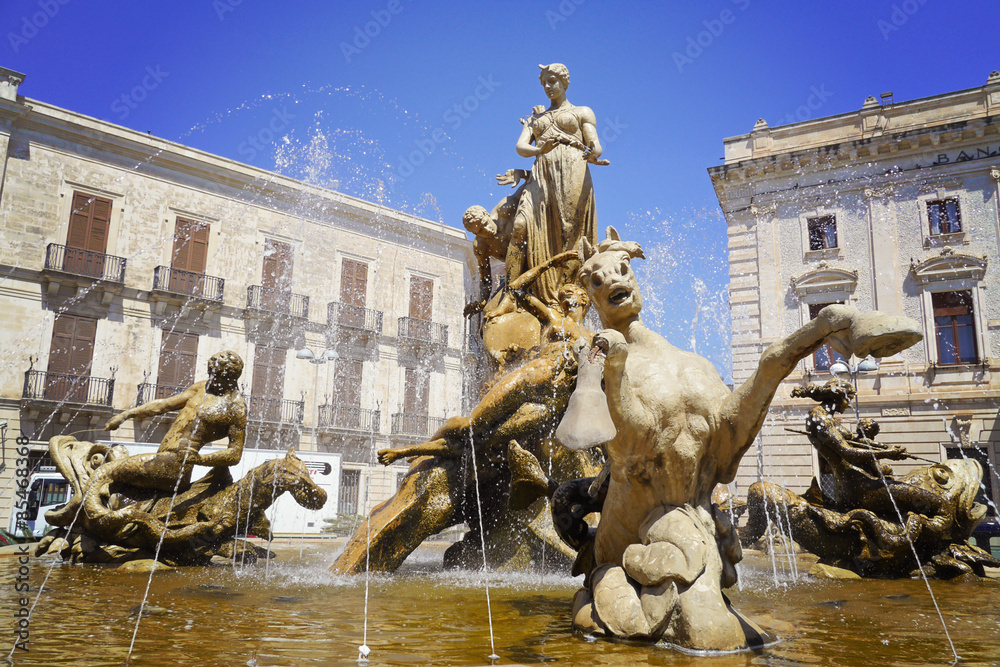 fontaine de Syracuse, Sicile