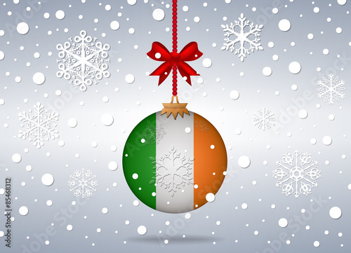 christmas background ireland