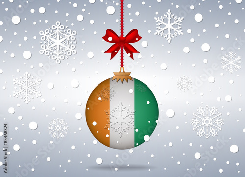 christmas background ivory coast