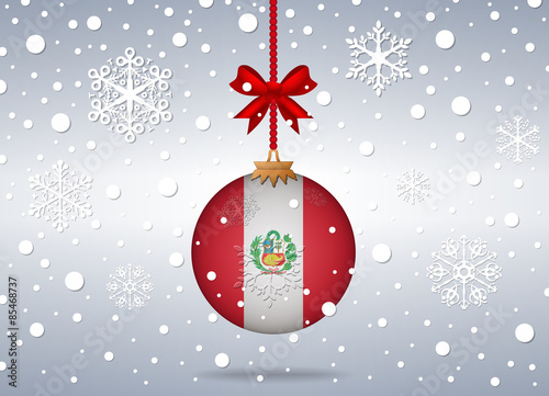 christmas background peru