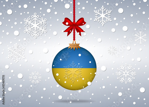 christmas background ukraine