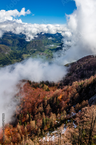 Beautiful mountains in Triglav Nation Park