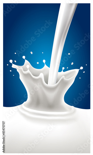 milk splash background