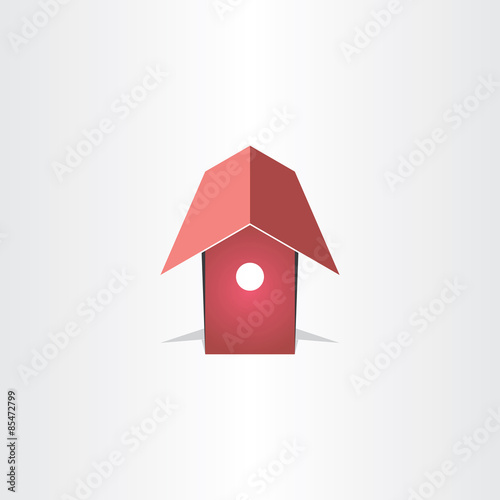 bird house symbol design