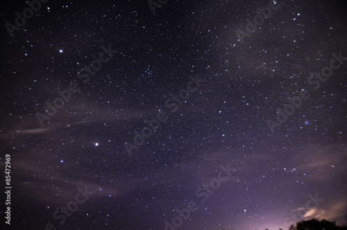 Nachthimmel mit Sternen © IdeeID