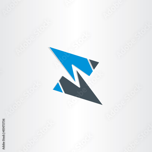 Free Download letter z business icon - GFXLoad