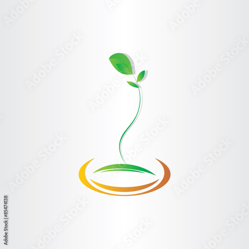 plant seed germination vector design
