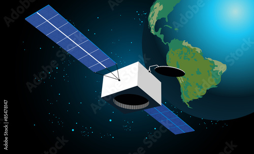 Space satellite