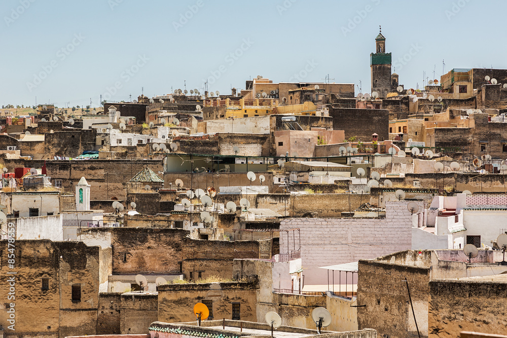 City of Fez with its ancient medina.