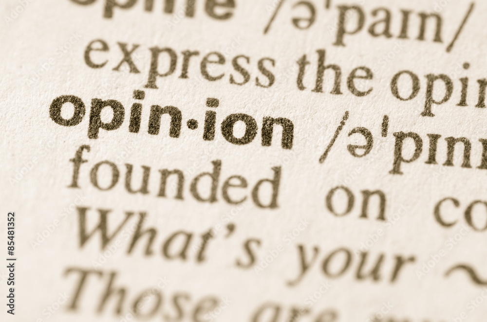 Dictionary definition of word opinion Dictionary definition of word opinion