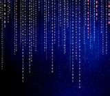 Matrix binary code wallpaper