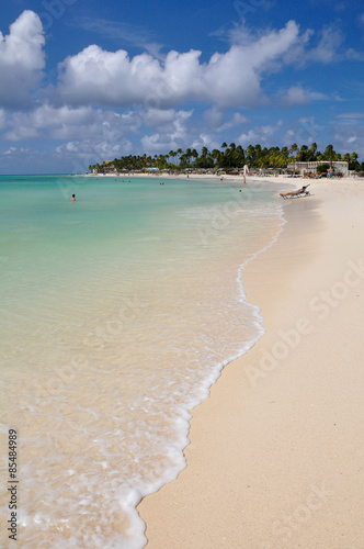 Fototapeta Naklejka Na Ścianę i Meble -  heavenly beach Caribbean