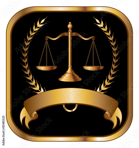Law or Lawyer Seal Gold is a design for lawyers, or law firms.