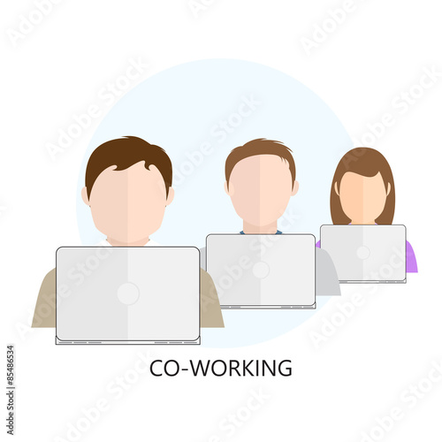Co-working Icon
