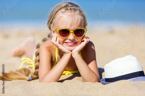 Summer  beach  girl.