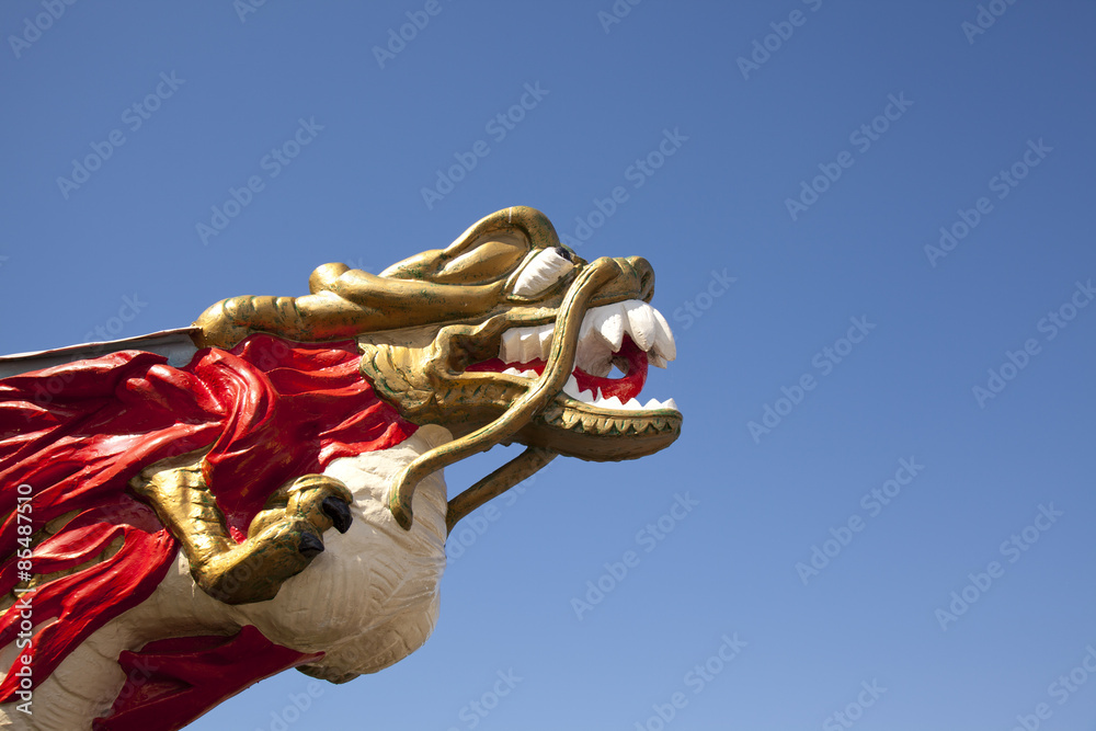 Replica of the Figurehead of the S.S. Empress of Japan, - obrazy, fototapety, plakaty 