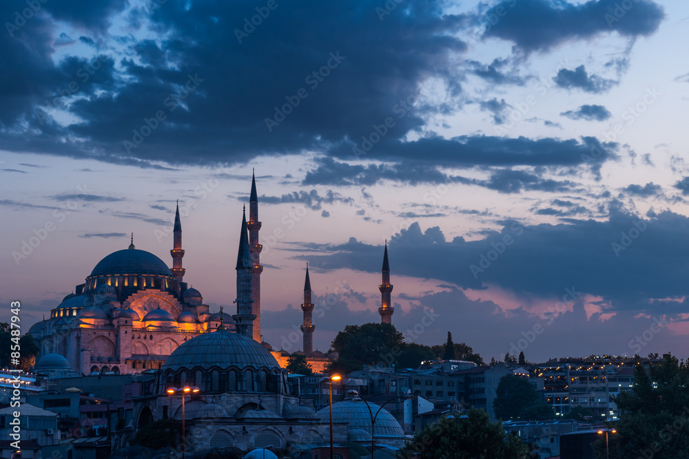 Obraz premium Suleymaniye Mosque