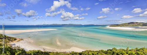 QE Whitsundays beach panorama