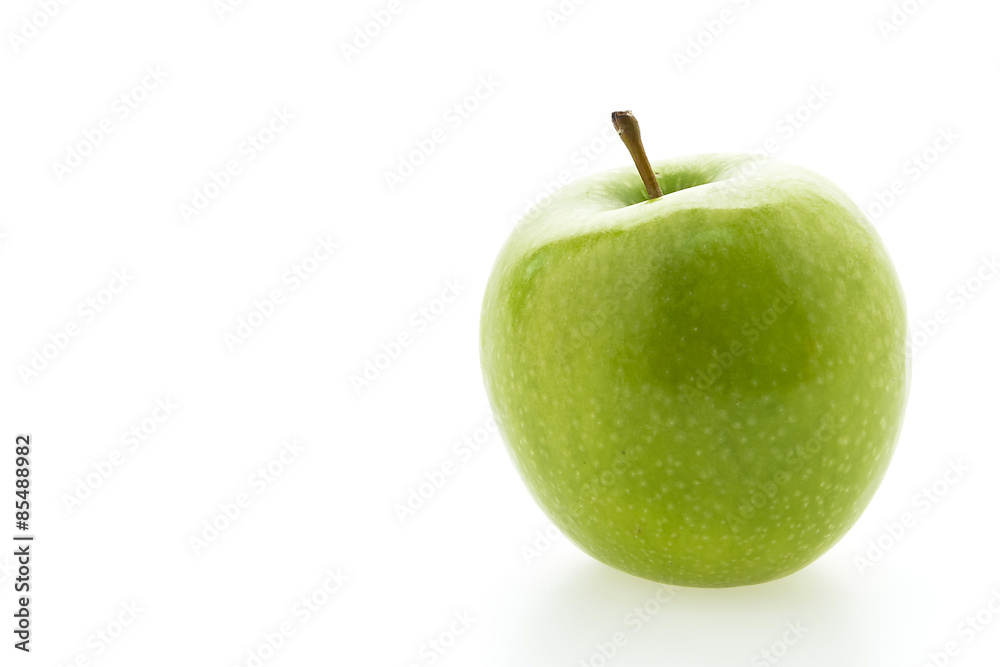 Green apple isolated Green apple isolated