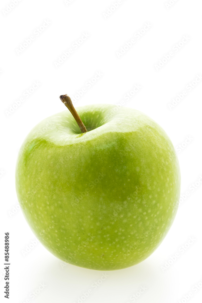 Green apple isolated Green apple isolated