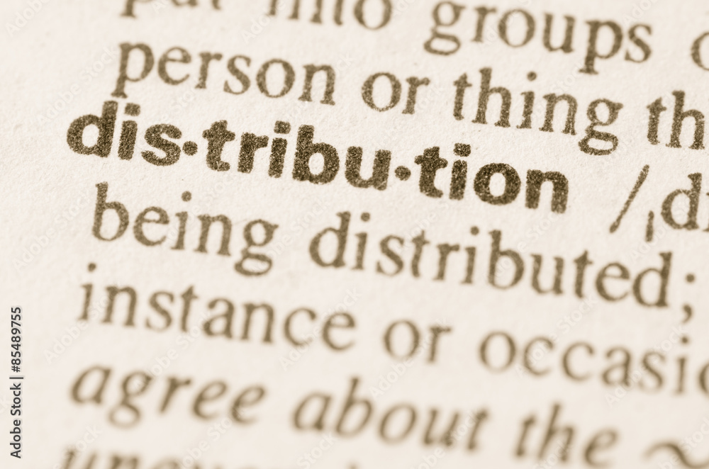 Dictionary definition of word distribution Dictionary definition of word distribution