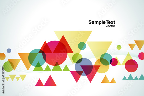 Foto Triangle and Bubble