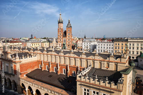 City of Krakow in Poland