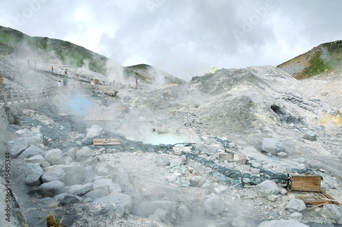 立山黒部アルペンルート　中部山岳国立公園　立山室堂　地獄谷 photo