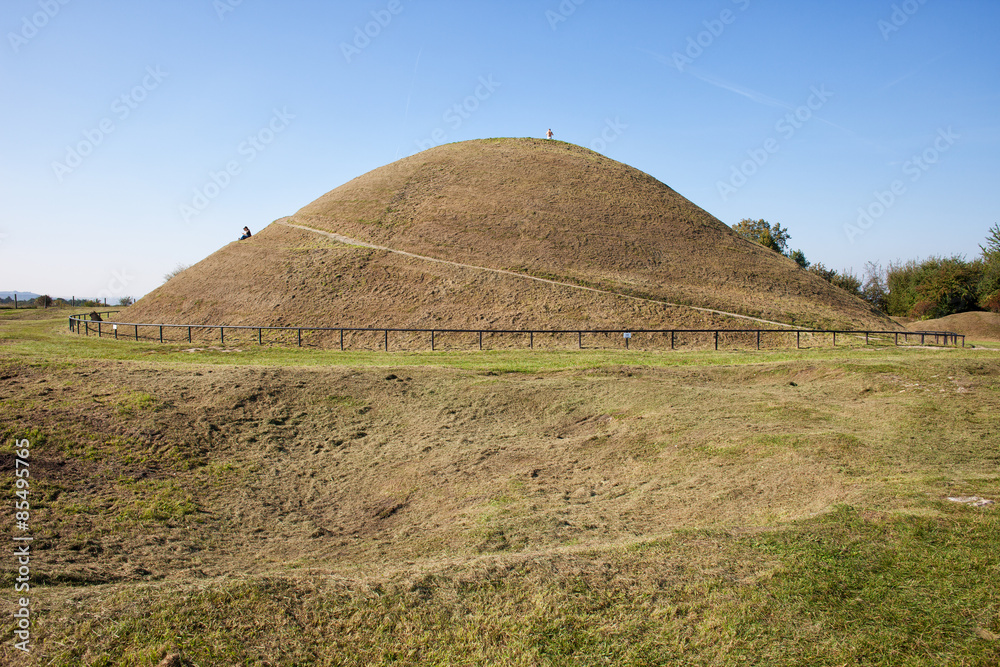 Krakus Mound in Krakow - obrazy, fototapety, plakaty 