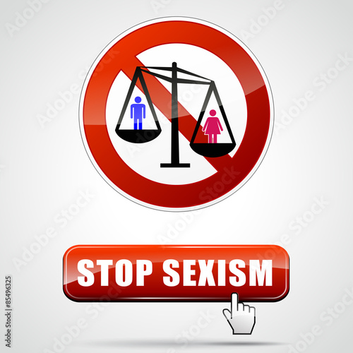 stop sexism sign