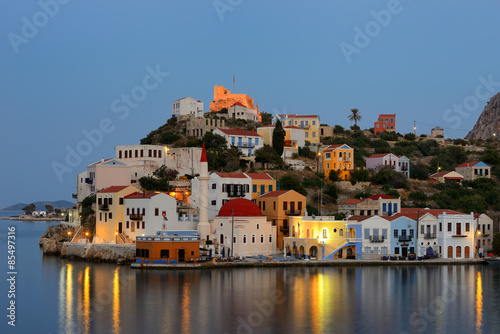 Fototapeta Naklejka Na Ścianę i Meble -  Kastellorizo , megisti harbor