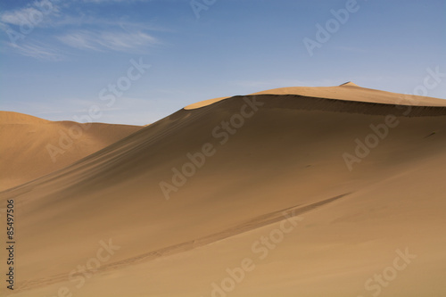 Sand dune in the desert