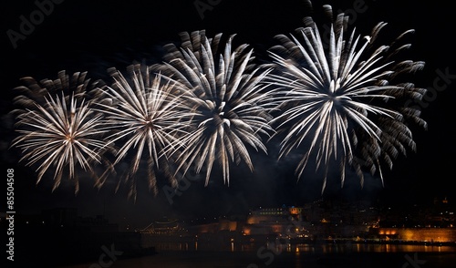 Billede på lærred Fireworks