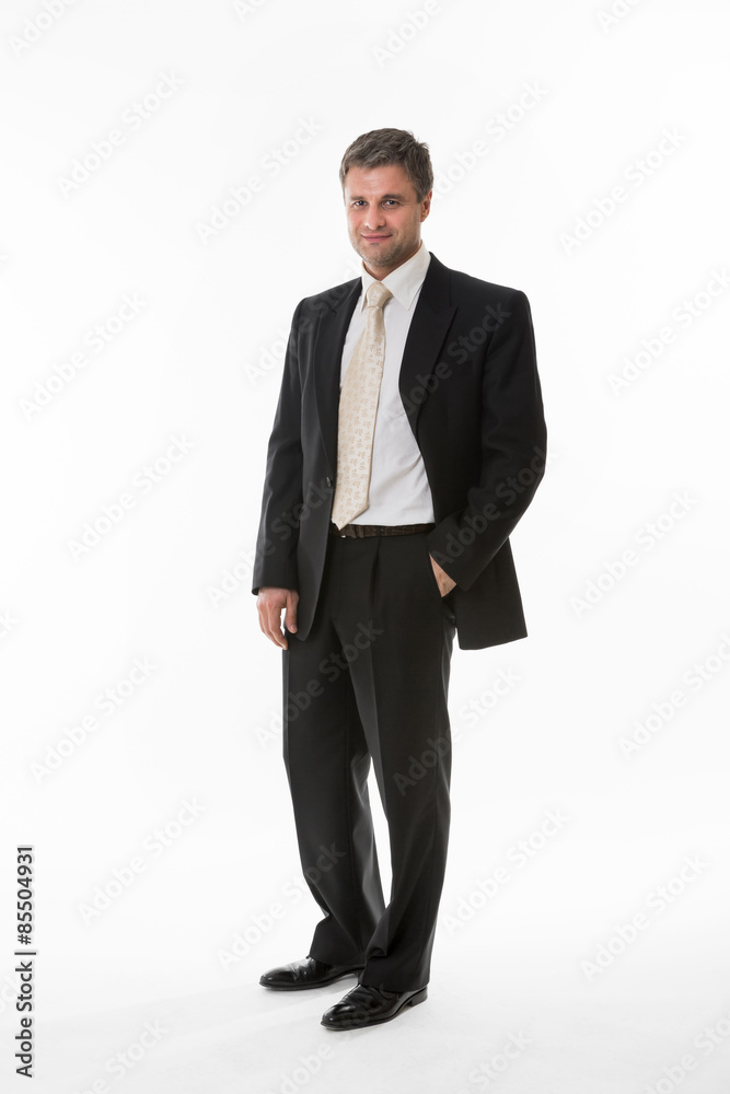 Manager in business suit. Manager in business suit.