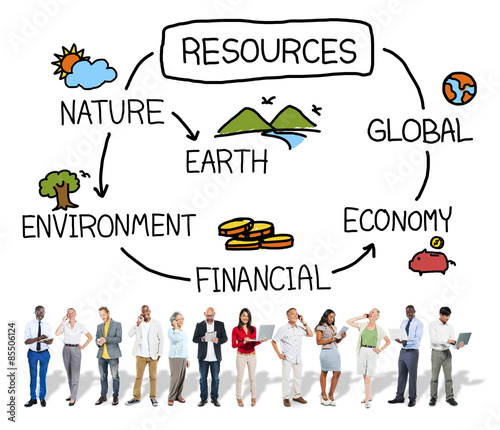 Natural Resources Environment Economy Finance Concept