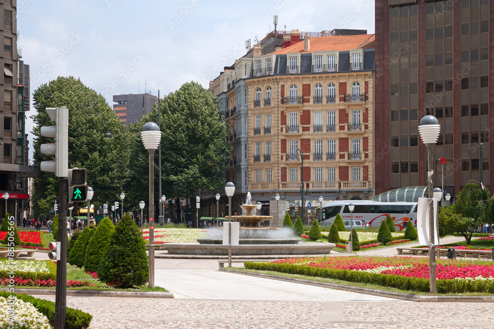  View to the centre of Bilbao.