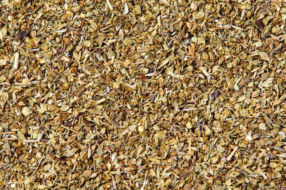 Dry oregano leaves, macro. Background, texture Dry oregano leaves, macro. Background, texture